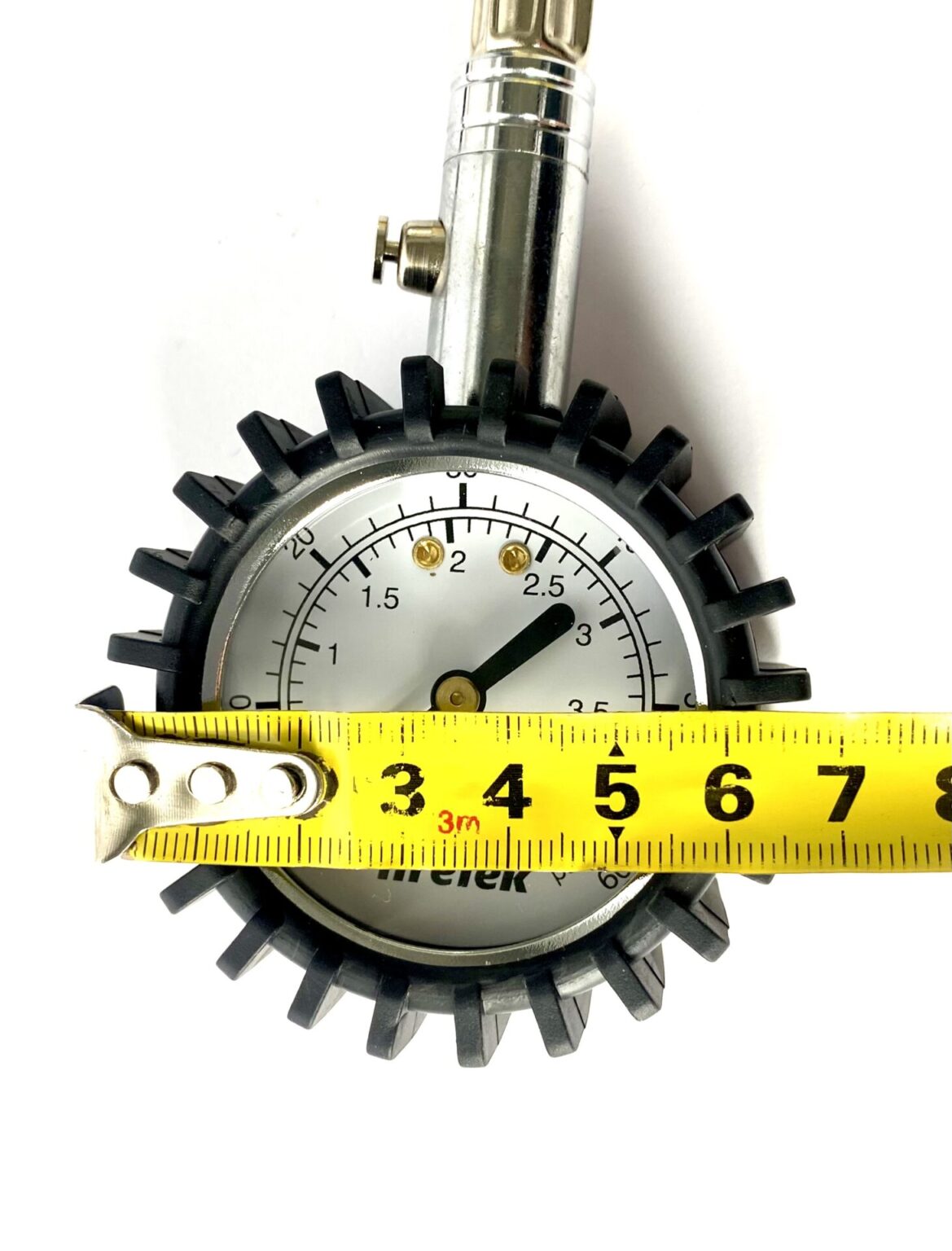 TireTek Flexi-Pro Reifendruckprüfer, Manometer, Luftdruckmesser, 0-60 PSI