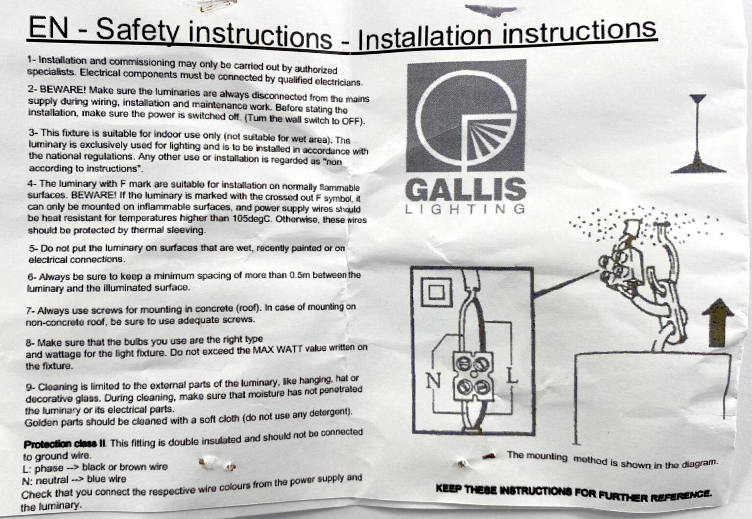 Gallis Lighting Milli Lampen Hängelampen Pendelleuchten Retro Kunststofflampen, Küchenlampen, Haushaltswaren