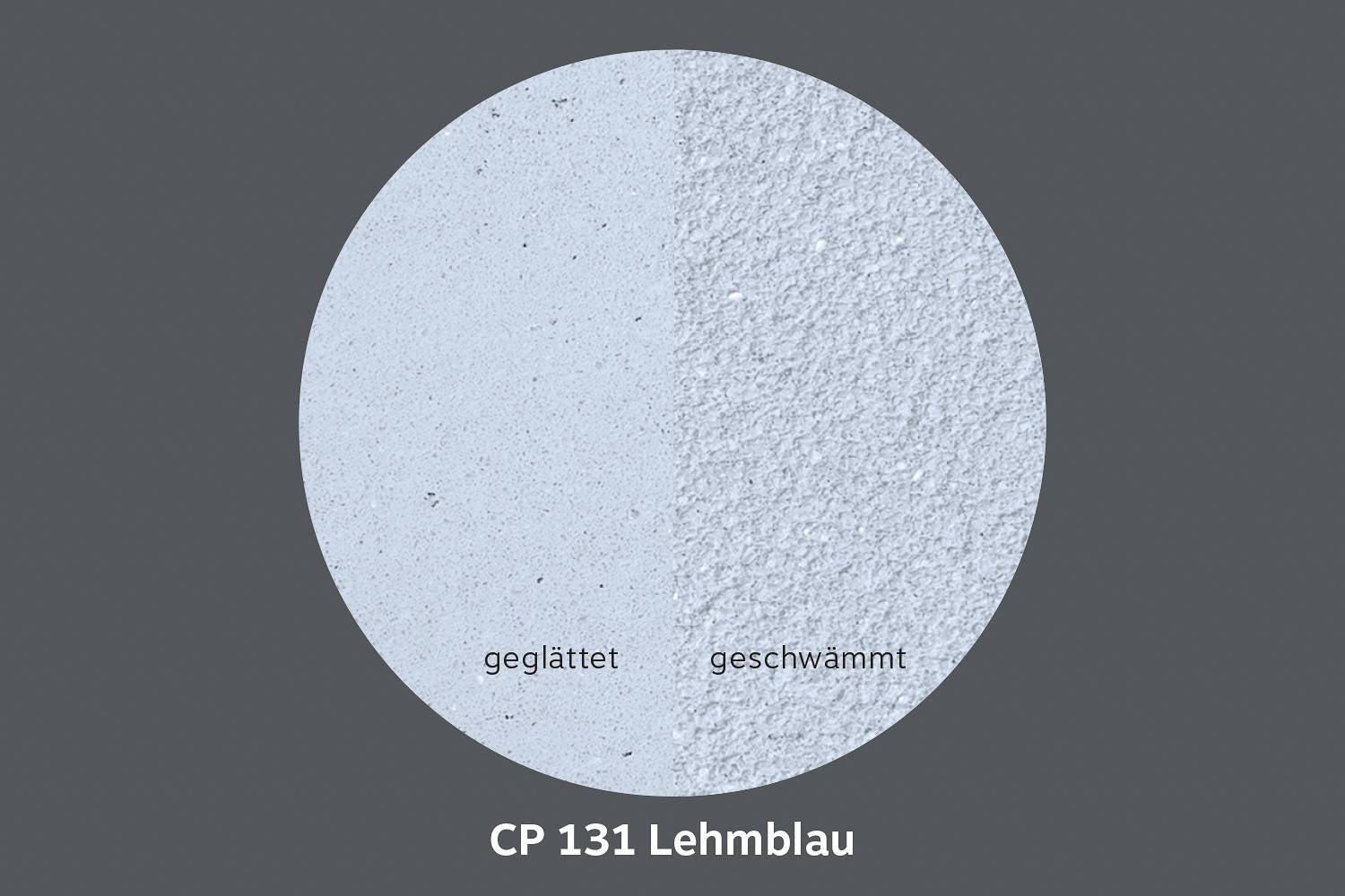 Conluto Lehmedelputz Lehmblau