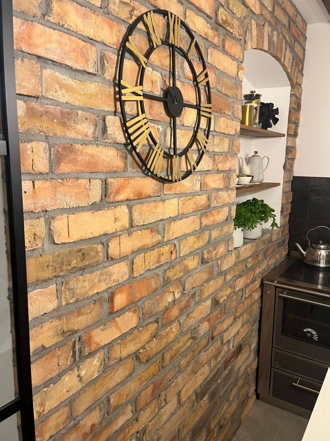 Ziegelriemchen Ziegelriemchen Ziegelwand Loft Fliesen