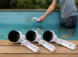Algenschwamm mit Griff, Reinigungsbürsten, Schwimmbadbürsten, Haushaltswaren, Reinigung