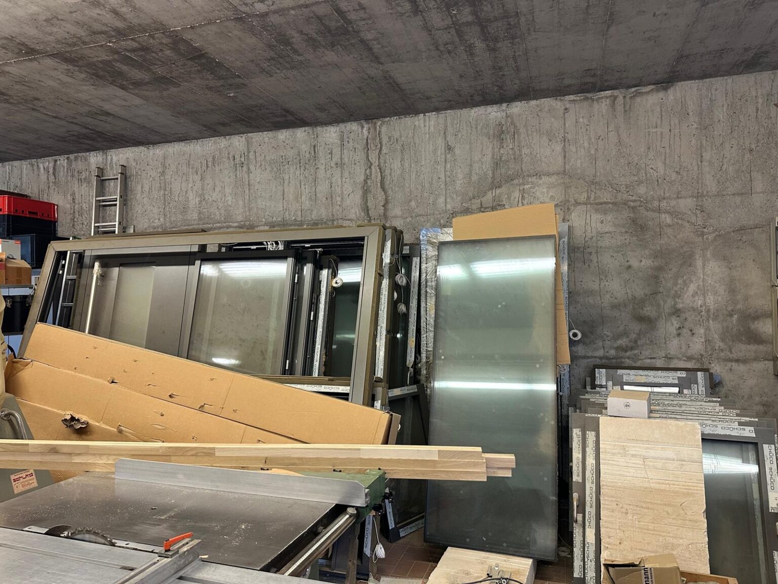 Fensterelemente Schüco Aluminium