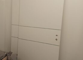 2 Doppeltürenelemente weiß