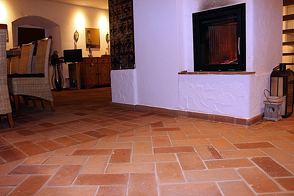 Reduziert Sonderpreis Steinzeug Fliesen Backsteine Klinker Ziegel terracotta handgemacht Feldbrand