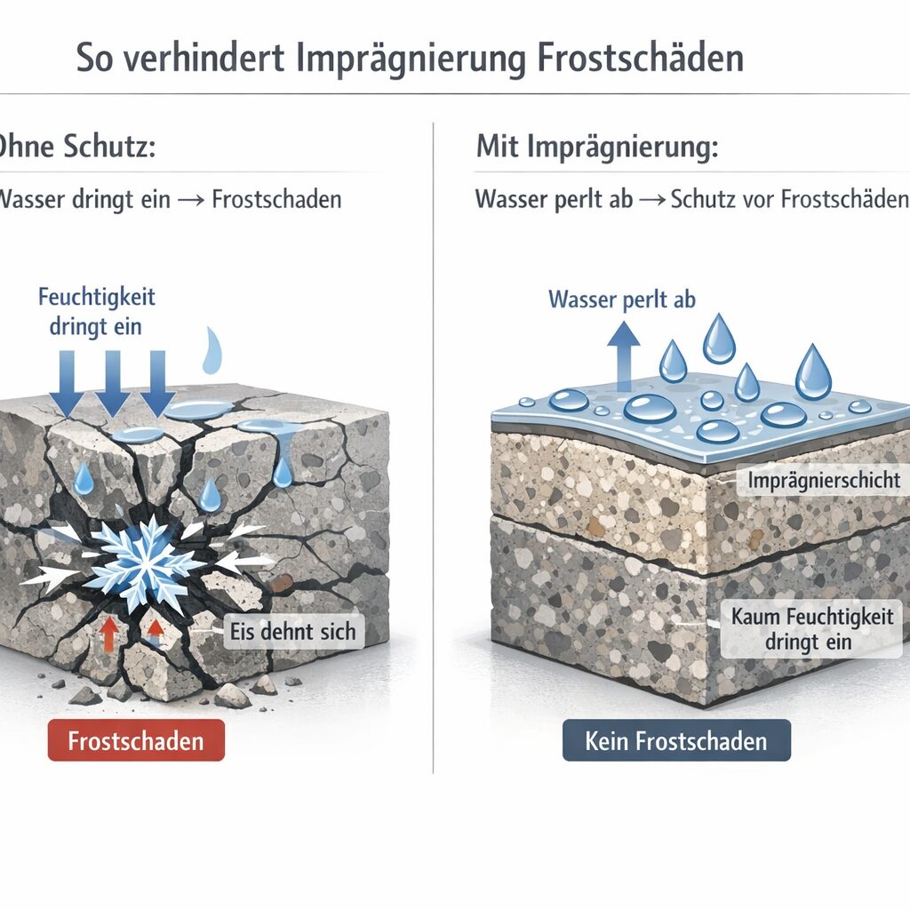 Stein & Beton Imprägnierung Silikonfrei Wasserbasiert Bauchemiehandel Meister