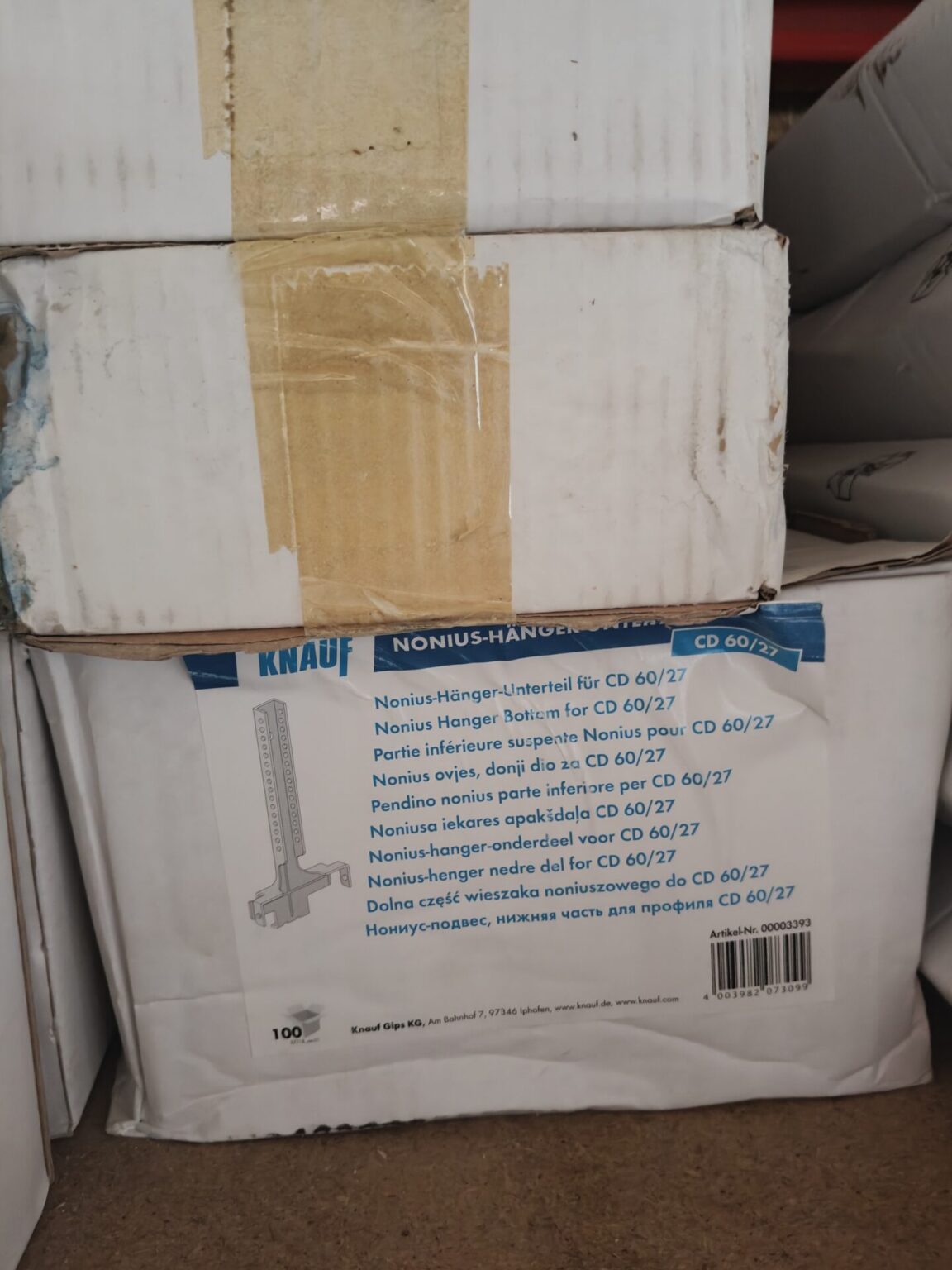 Trockenbau CD-Konstruktionsteile