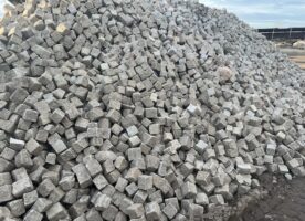 Alte Granit Pflastersteine 9x11 cm Kleinpflaster Altstadtpflaster