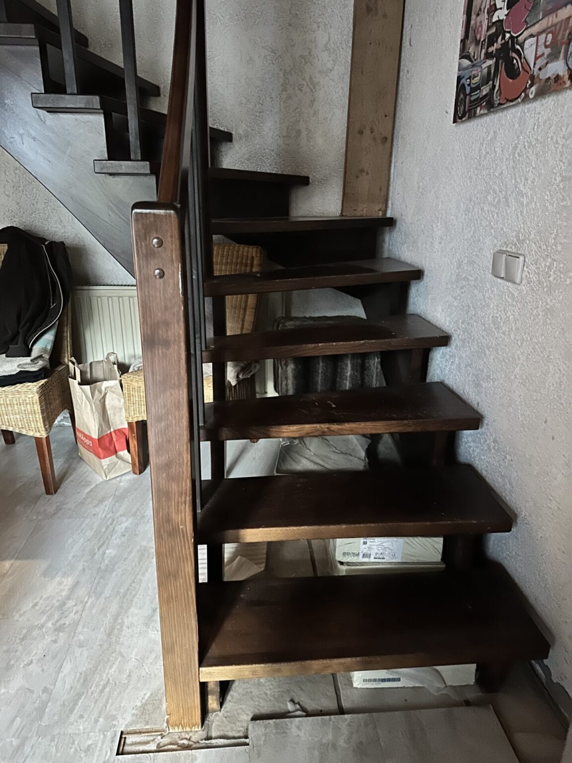 Holztreppe