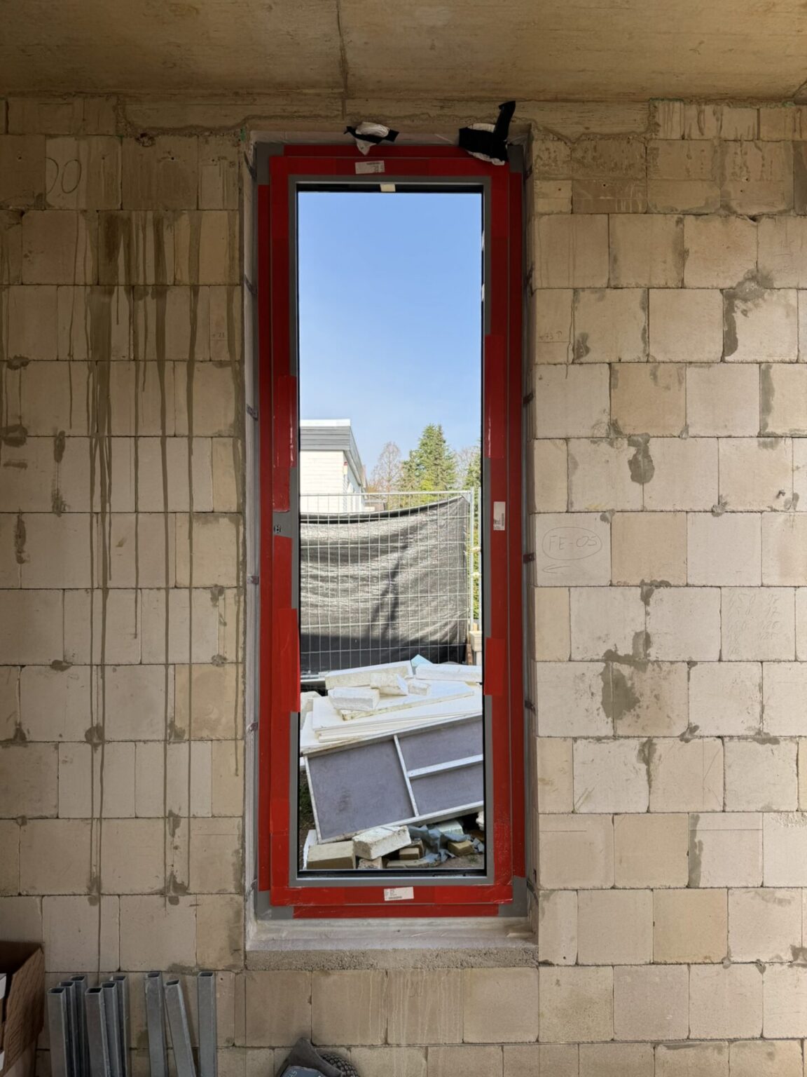 Schüco WS/ADS 75 SI Alufenster RAL 9007