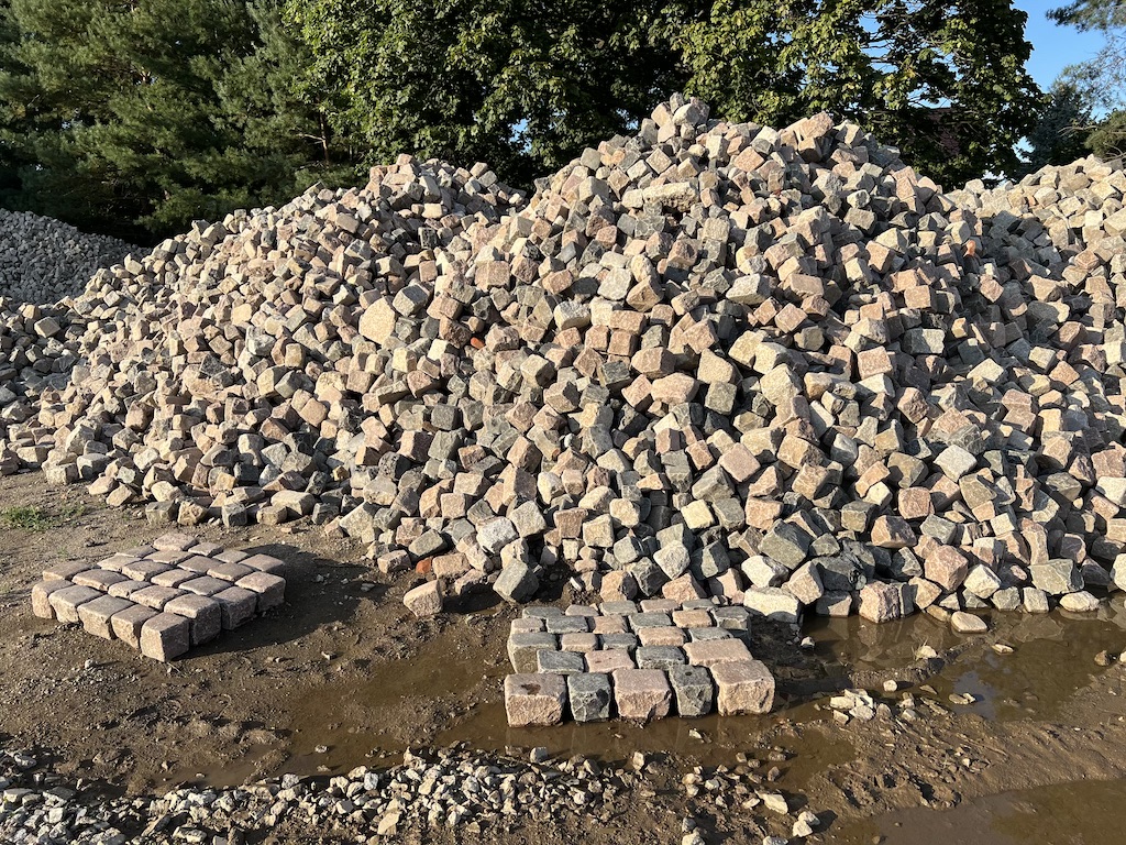 Historisches Granitpflaster 16×16 – handverlesenes Altstadtpflaster