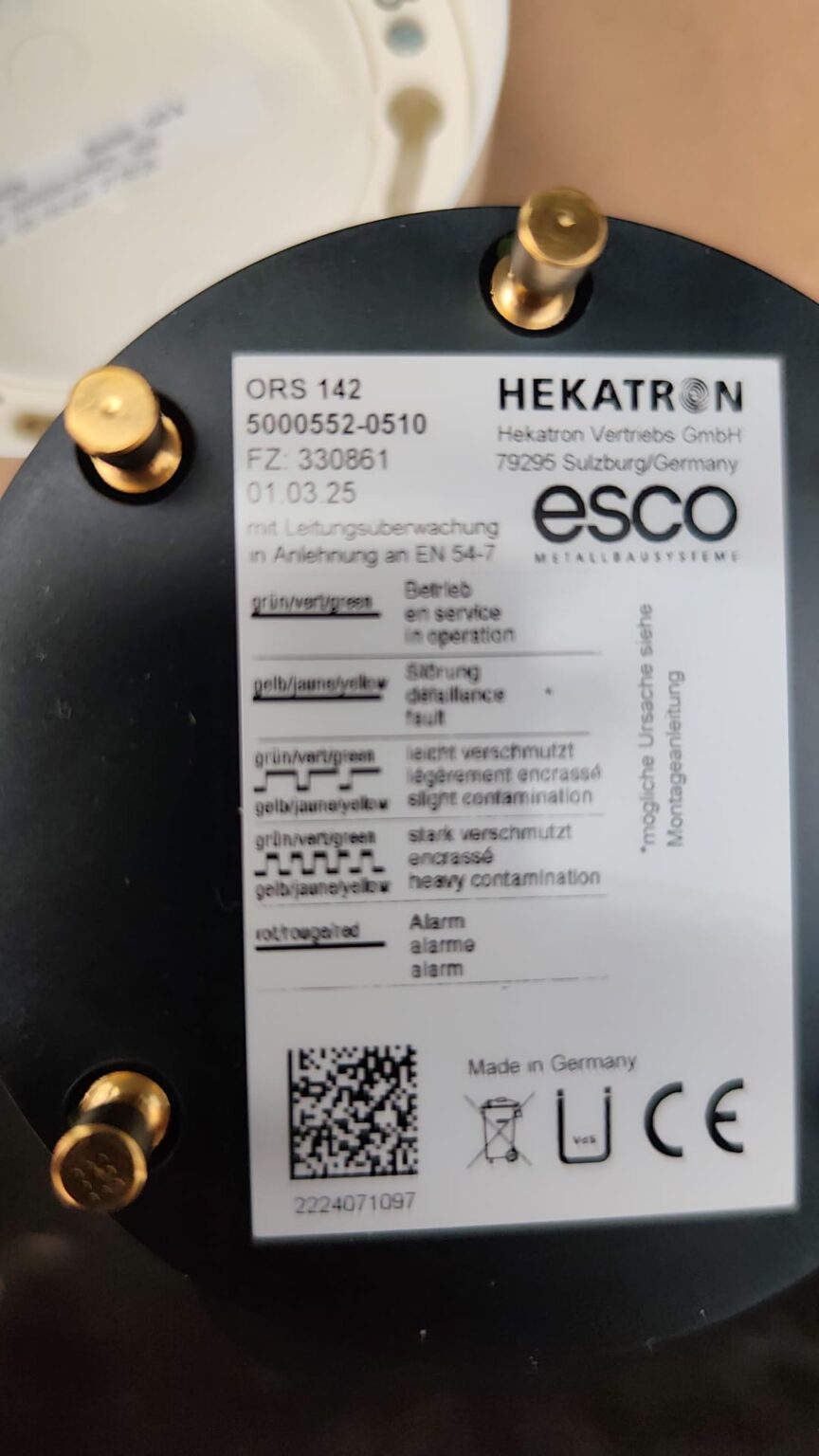 Hekatron ORS optischer Rauchschalter 2025