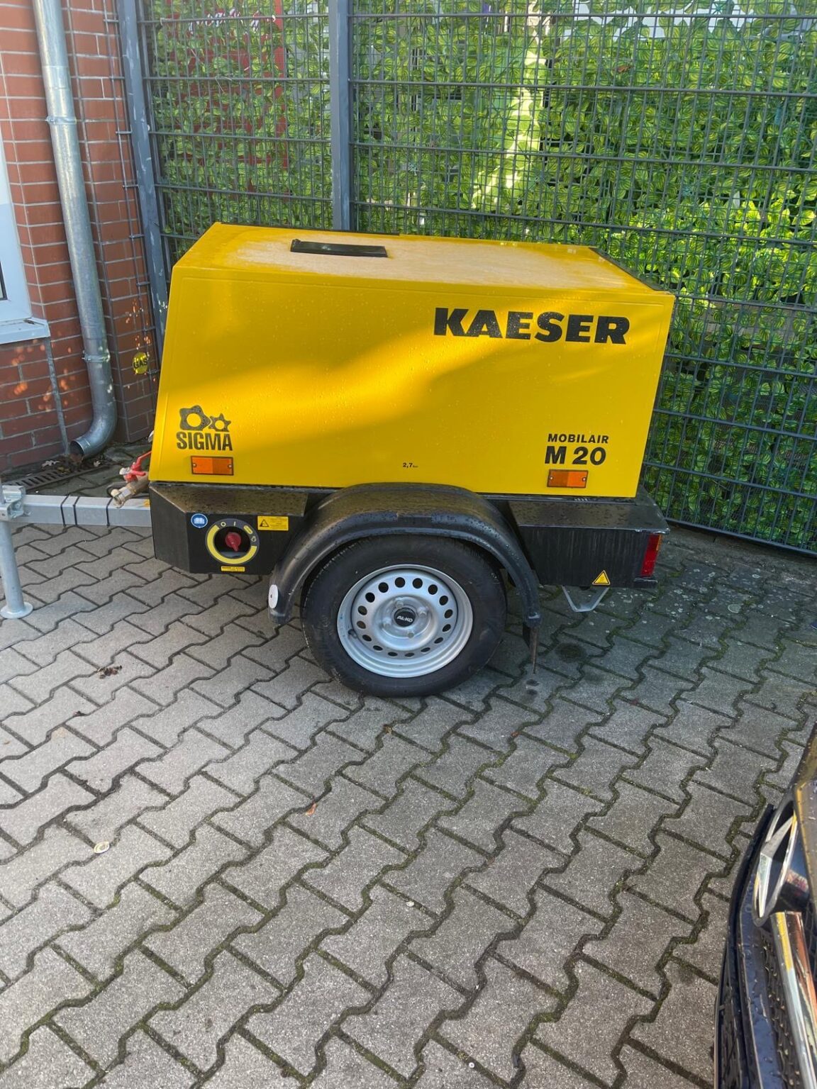 Kaesar Mobilair M20 – mobiler Baukompressor