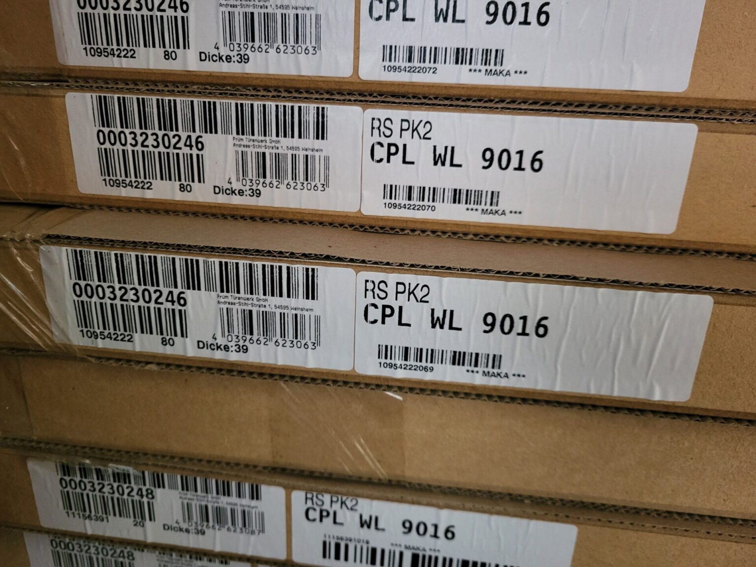 Prüm Fertigtüre CPL Weißlack