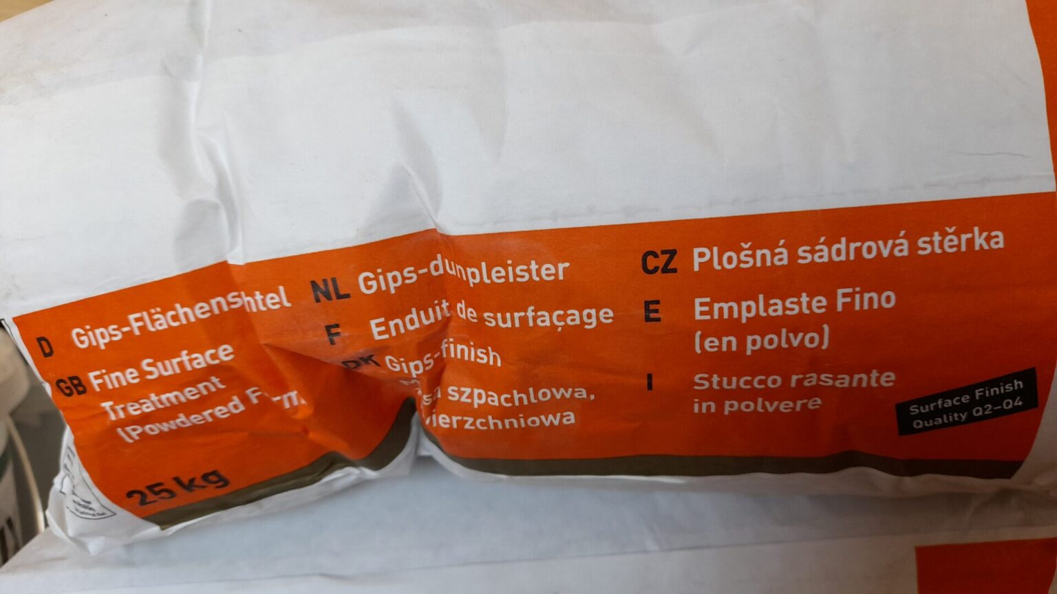 25 kg Sack / Fermacell Gips-Flächenspachtel