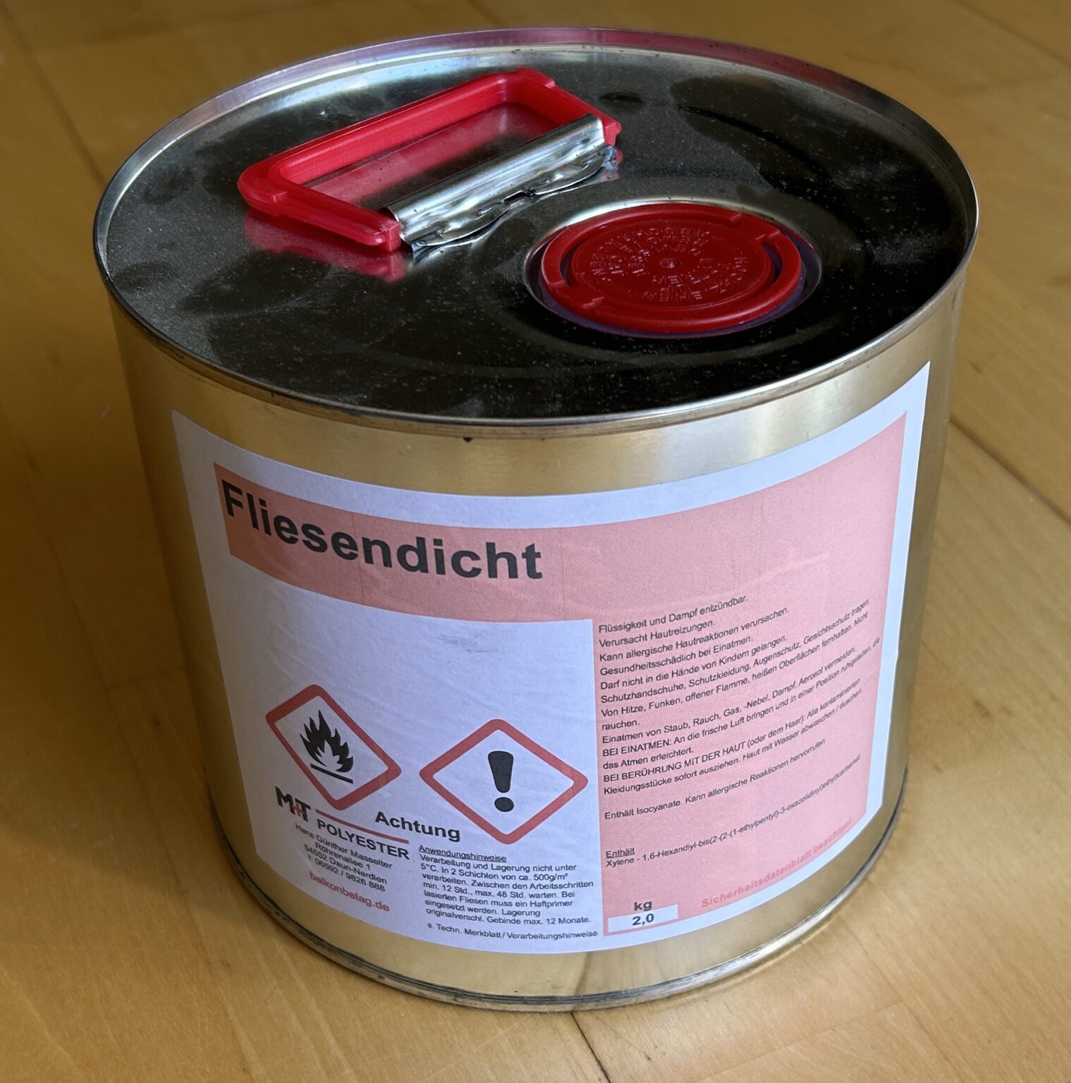 Fliesendicht Dichtmittel