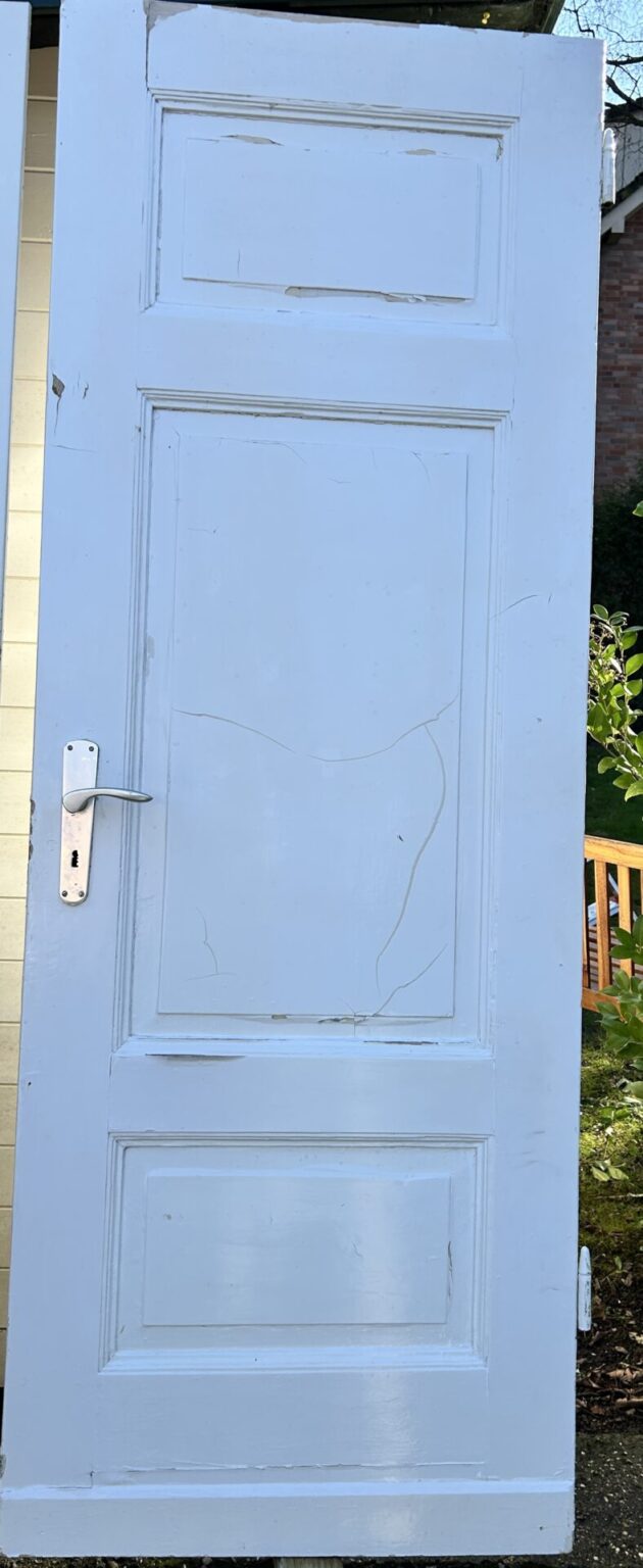 Historische Fenster (5) und Türen (4) von 1911 aus Pitsch Pine Holz