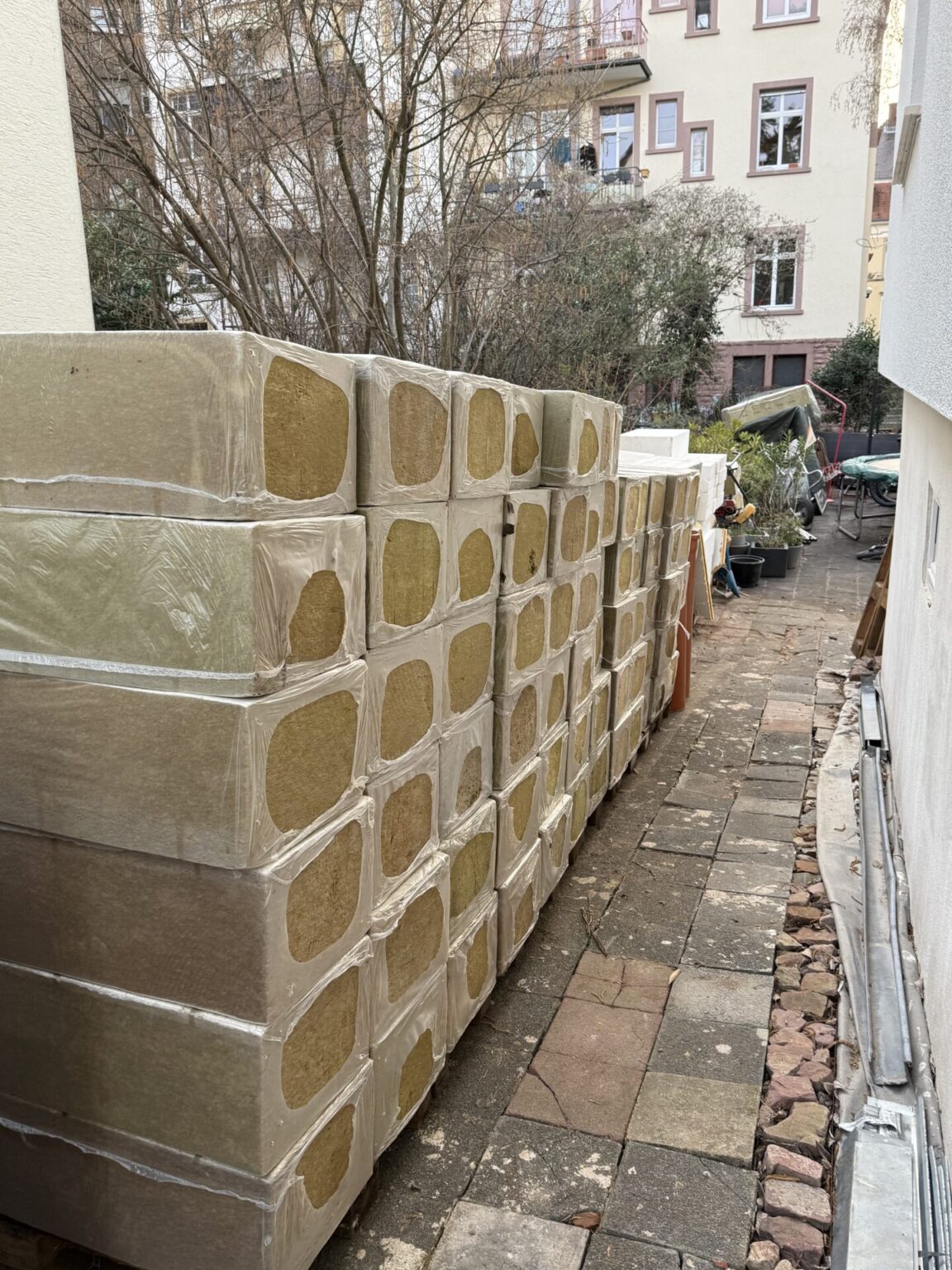 WDVS Mineralwolle HAWO – 280mm (43qm) + Dübel (Fassade)