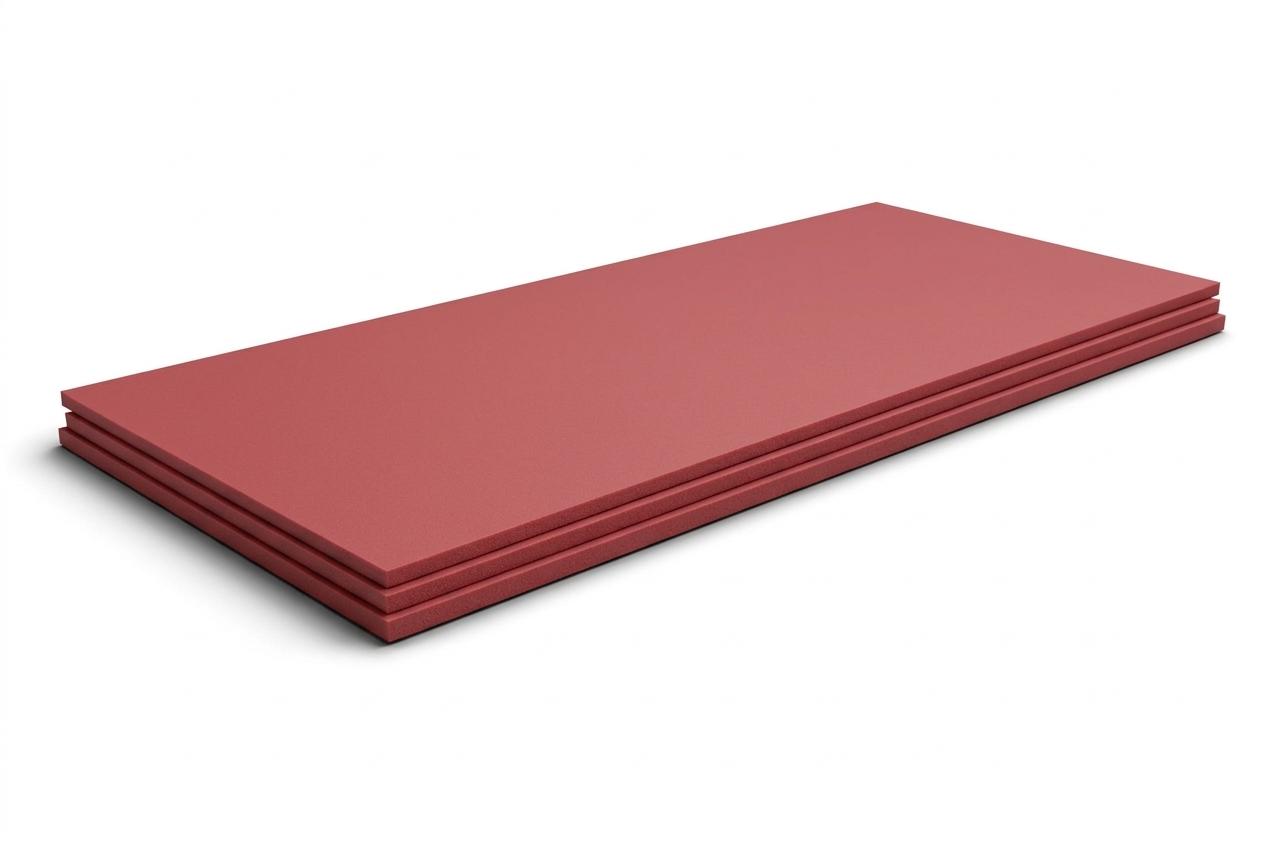 Faserzementplatte Rote hochwertige – 1200 × 2400 mm