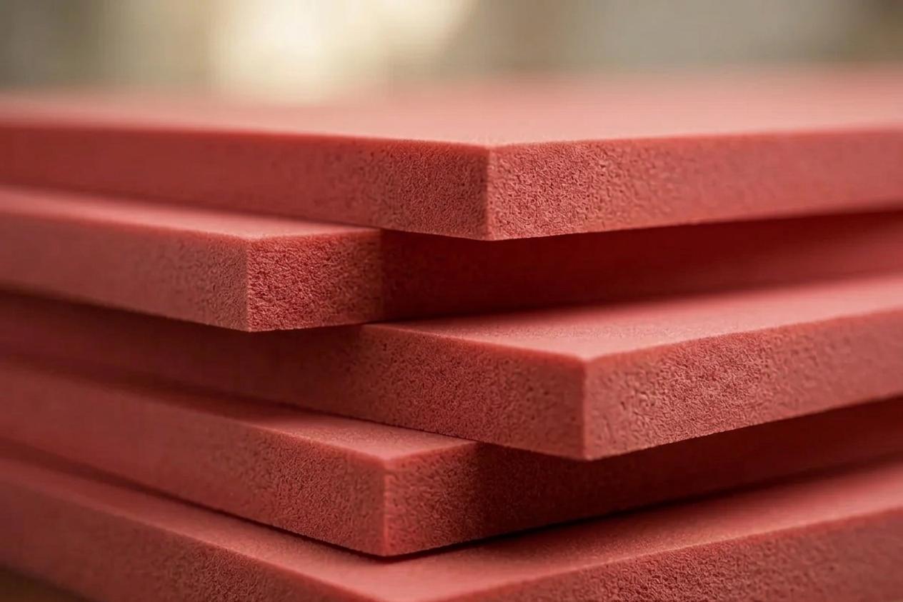 Faserzementplatte Rote hochwertige – 1200 × 2400 mm