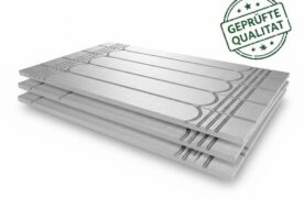 Fußbodenheizung Trockenbau 0,72 m² kein Trockenestrich 20 mm 16er Rohr 500kPa