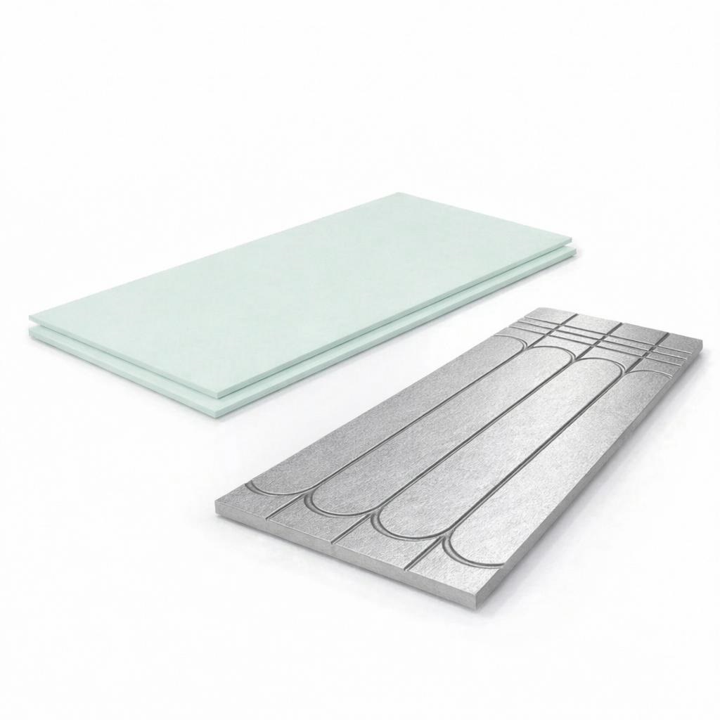 Komplettset Fußbodenheizung 0,72 m² – XPS + Trittschallisolierung