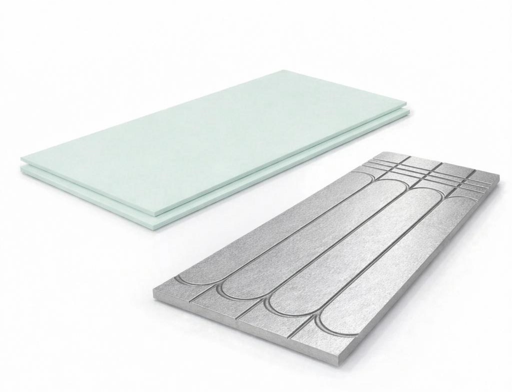 Fußbodenheizung XPS 20 mm 0,72 m² mit Trittschalldämmung Set