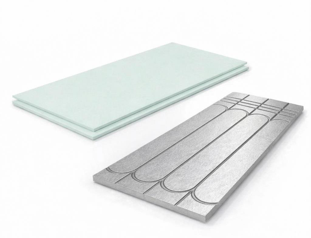 Fußbodenheizung XPS 20 mm 0,72 m² mit Trittschalldämmung Set