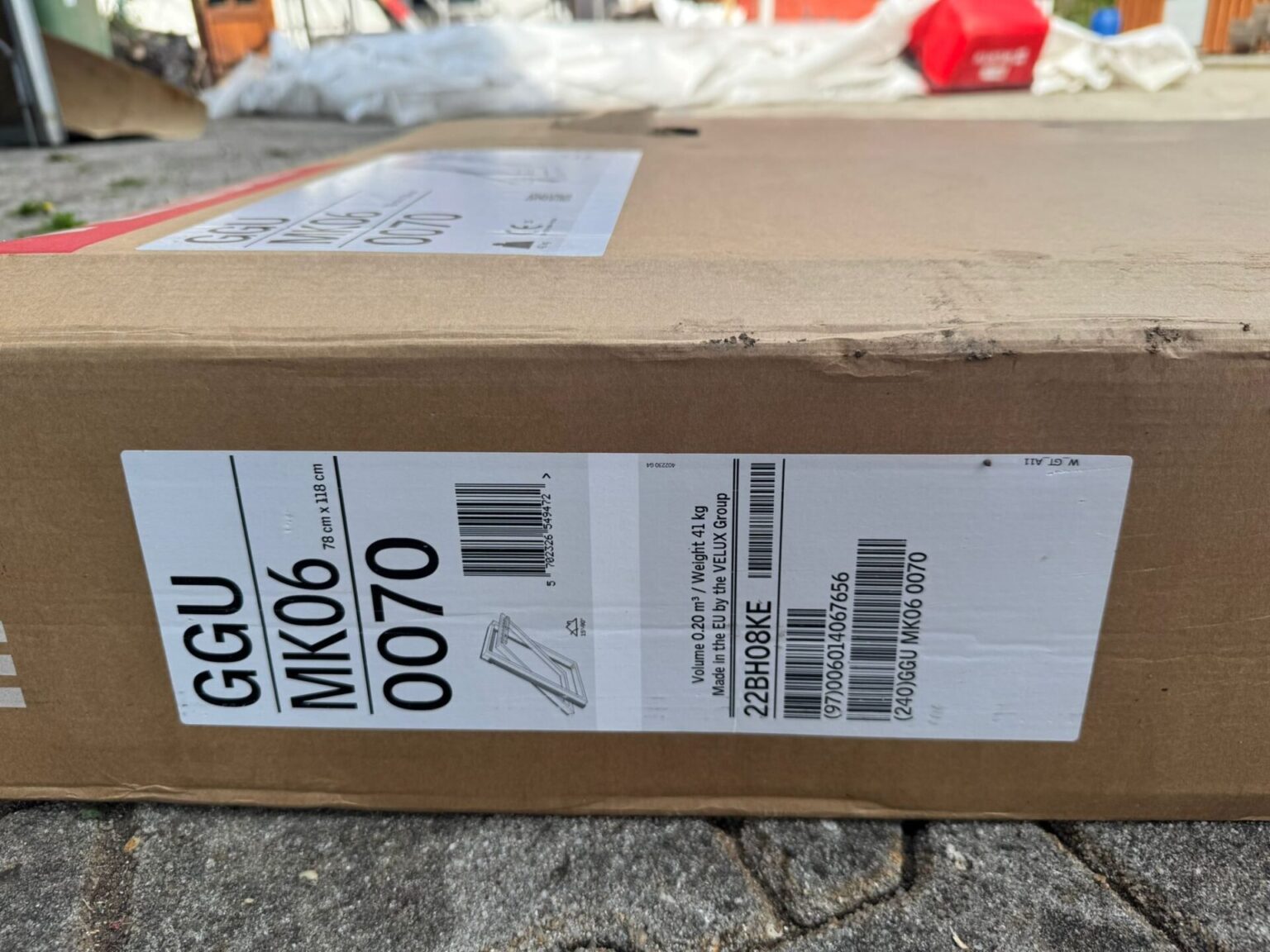 Velux Dachfenster GGU MK06 78×118 cm