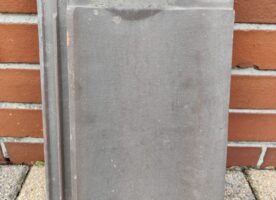 Dachziegel „Albert Wellie Werk Weberkuhle“ Bj. 1965