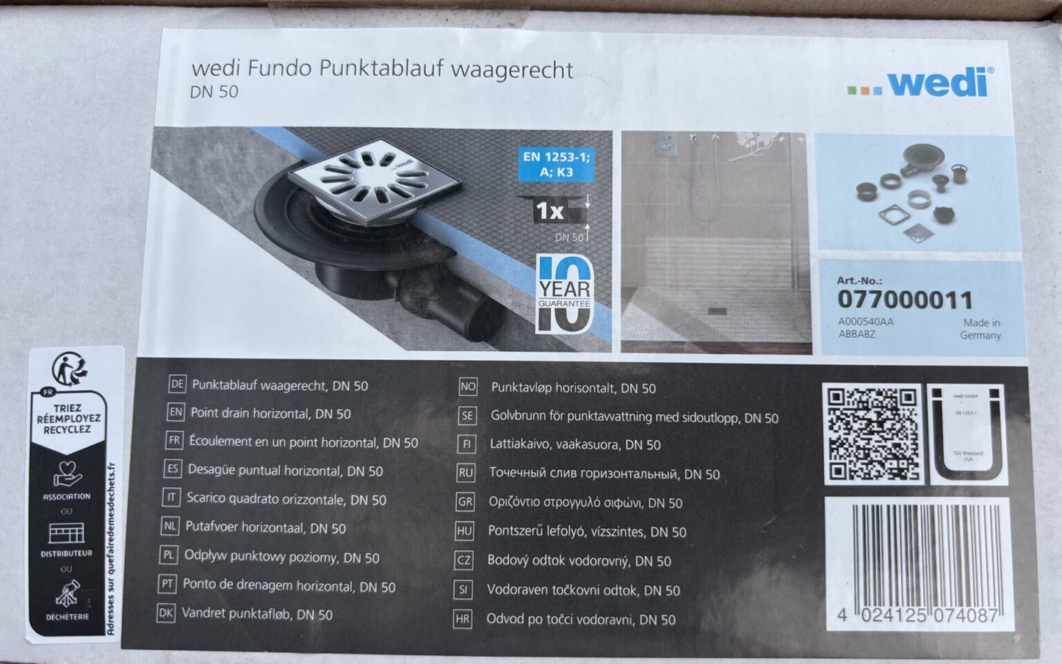 Wedi Duschboards Ligno Plus