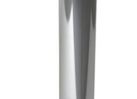 Doppelwandiges Edelstahlrohr 1m 150 mm Durchmesser innen
