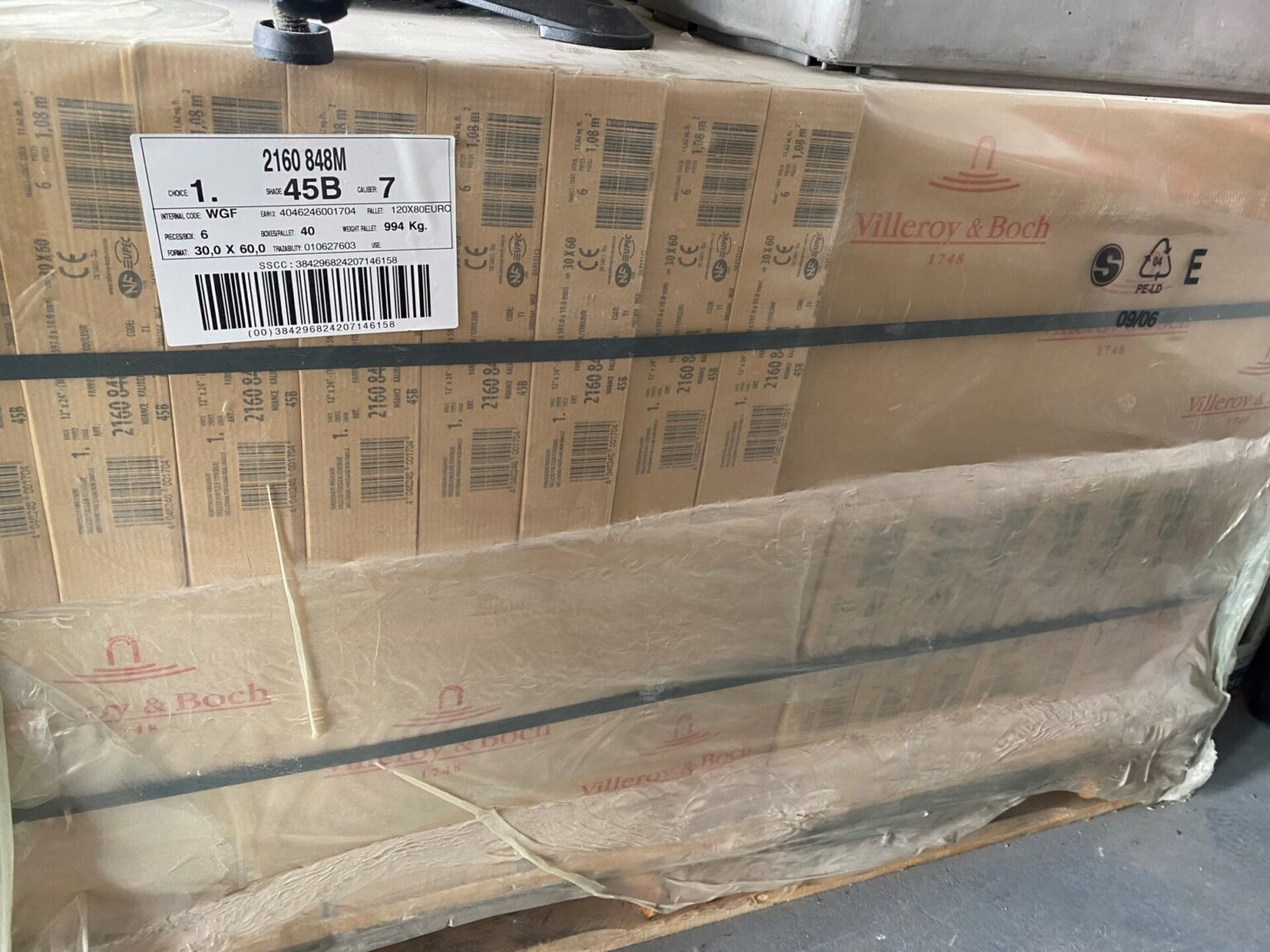 Villeroy & Boch Electra Feinsteinzeugfliese 30*60