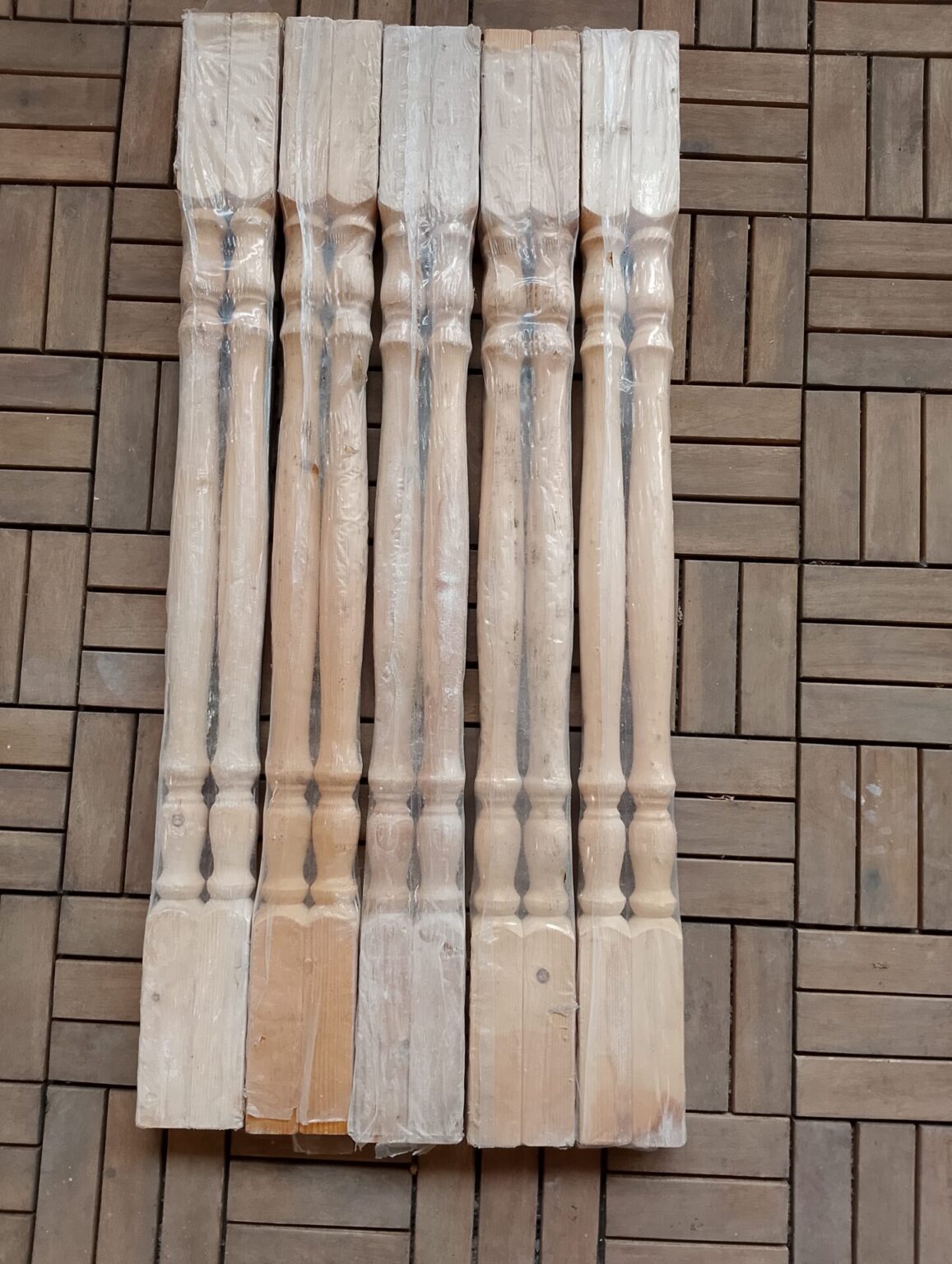Zierstäbe Treppe