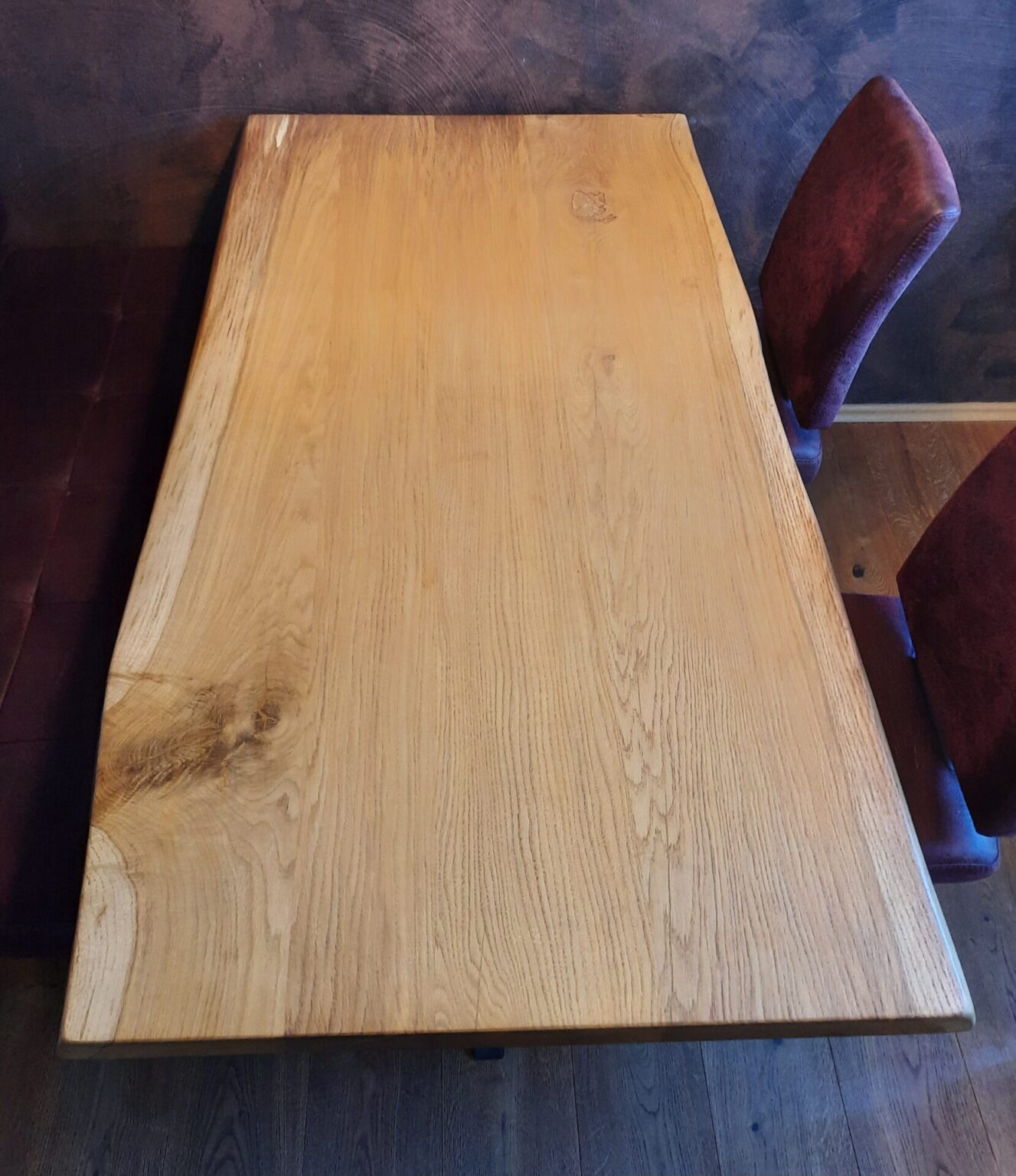 Massive Wildeiche Tischplatte 50mm (160×85 cm) – Premium Qualität