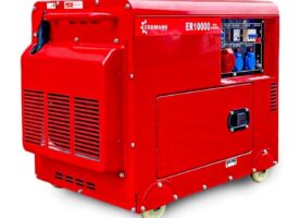 Diesel Stromerzeuger 10kW+Batterie E-Start Generator