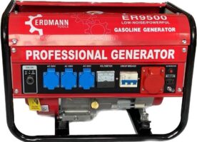 Stromerzeuger Stromgenerator Notstromaggregat 4 Takt 6,5 PS mit Kraftstrom