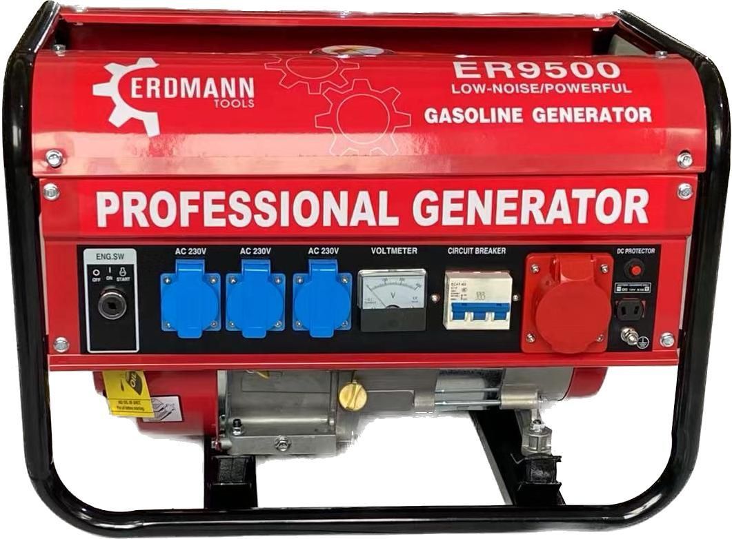 Stromerzeuger Stromgenerator Notstromaggregat 4 Takt 6,5 PS mit Kraftstrom