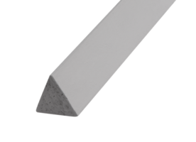 Faserbeton Dreikant voll