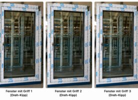 Veka Kunstoffenster 3-fach Verlasung Ug 0,5 - 298 x 225,5 cm