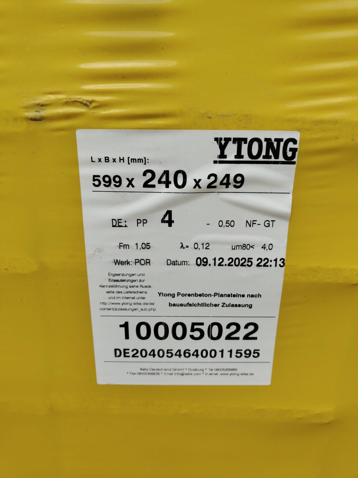 Ytong Steine
