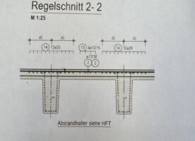 6 Stahlbeton TT-Decken (Fertigteile 11,89*2,99 m) Lupp Fertigteile GmbH