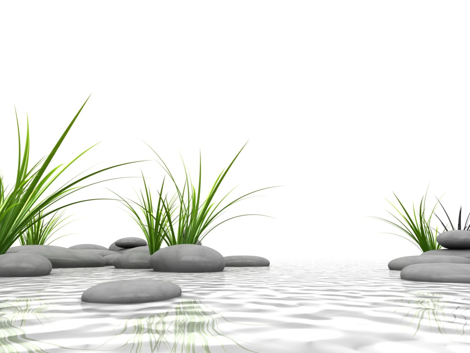 Aluverbundplatten mit Zen-Motiv