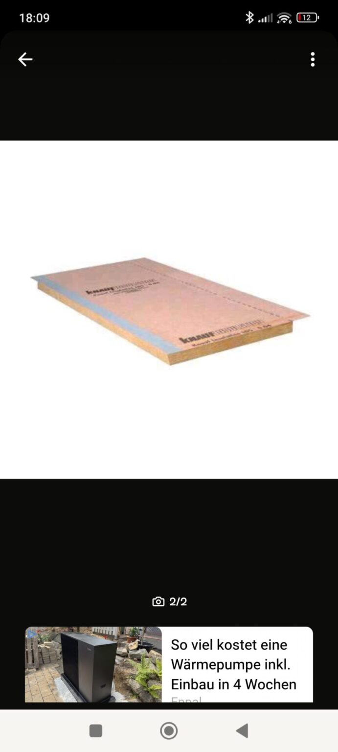 Knauf Insulation Schrägdach Dämmplatten