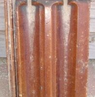 Dachziegel Doppelmuldenfalzziegel 3-fach Kopfverschluss glasiert