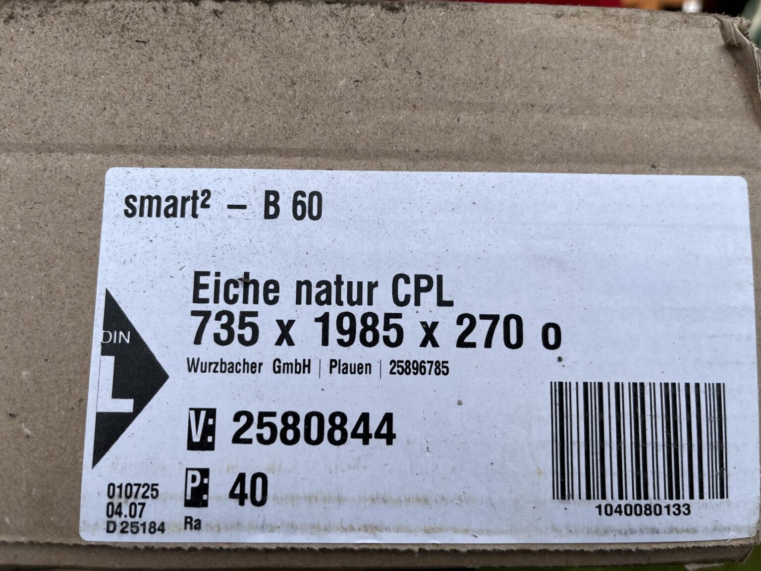 Innentür Eiche Natur