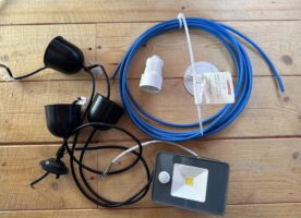 Konvolut an Elektroinstallationsmaterial