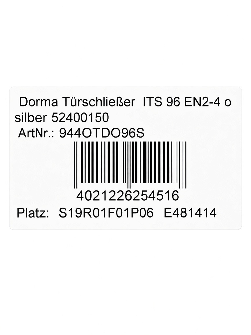 DORMA ITS 96 EN 2-4 Türschließer – NEU / Originalverpackt