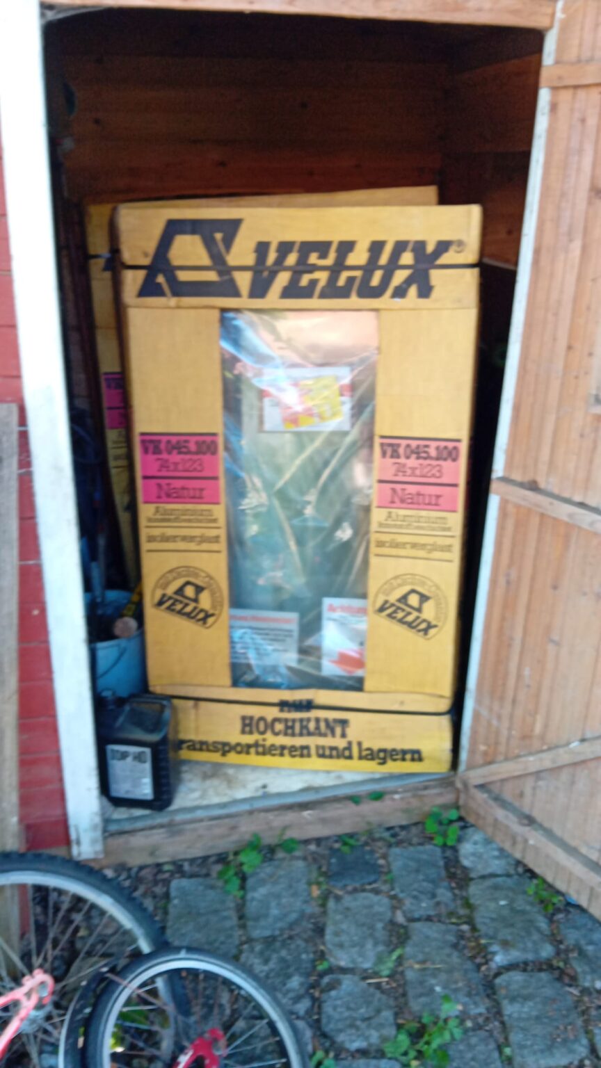 Velux Dachfenster VK 045.100 Holz NEU 74 x 123 cm