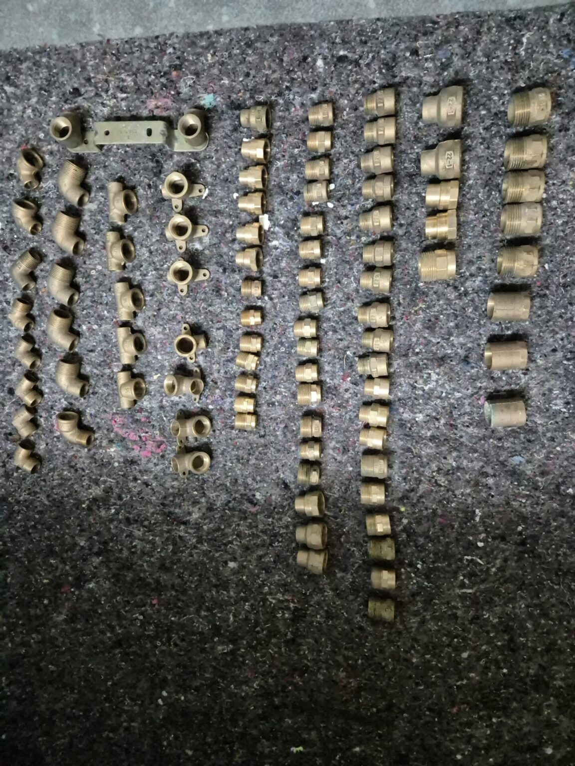 Rotguss Übergangsfittinge
