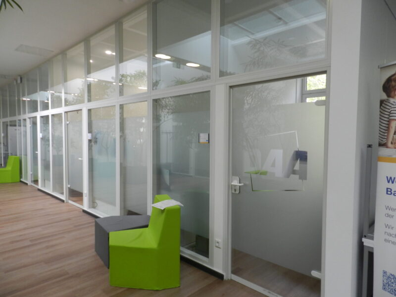 Lehnert GmbH Glastrennwand / Bürotrennwand /Trennwand